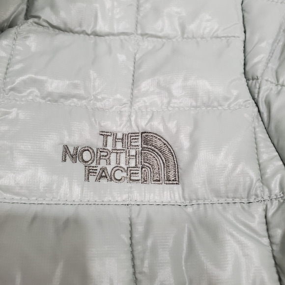 The North Face Thermoball Eco Jacket Womens Small Green Quilted Puffer Outdoor - Picture 4 of 12